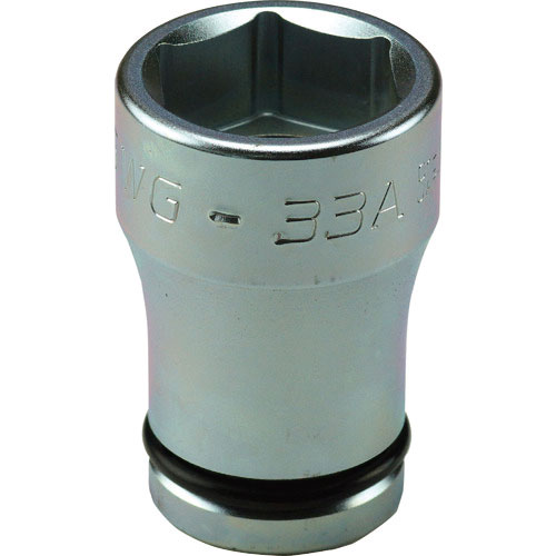 FPC インパクト用スーパースリム浅口ソケット 6角 差込角19mm 対辺33mm_