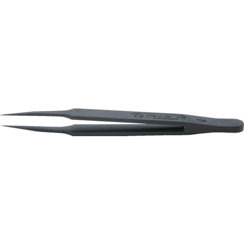 ｉｄｅａｌｔｅｋ　ＥＳＤプラスチック製ピンセット　１１５ｍｍ　先細型＿