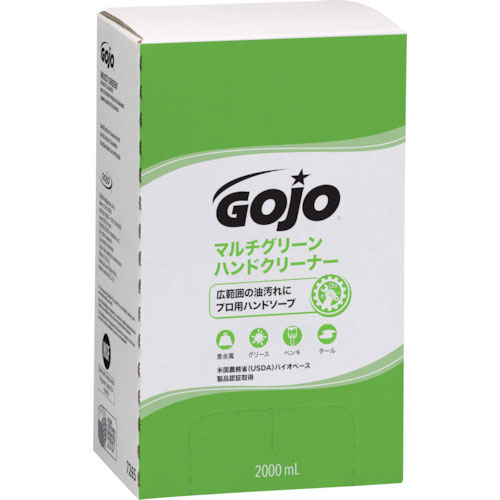 ＧＯＪＯ　ゴージョー　マルチグリーン　ハンドクリーナー　２０００ｍＬ（カートリッジ）＿