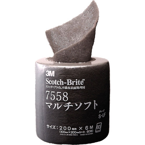 3M 工業用研磨ロール スコッチ・ブライト マルチソフト#600相当_
