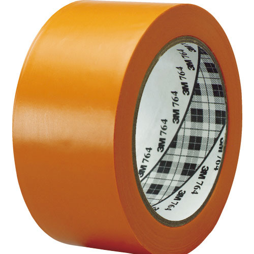 ３Ｍ　ラインテープ　７６４　オレンジ　５０．８ｍｍ×３２．９ｍ＿