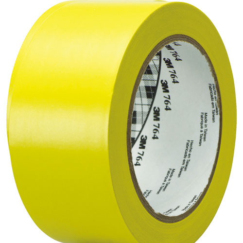 3M ラインテープ 764 黄 50.8mm×32.9m_