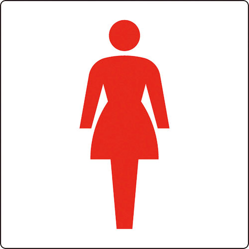 ユニット　トイレ表示　小　女子＿