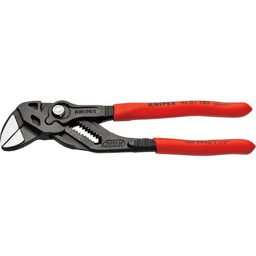 KNIPEX プライヤーレンチ すべり止め付 180mm_