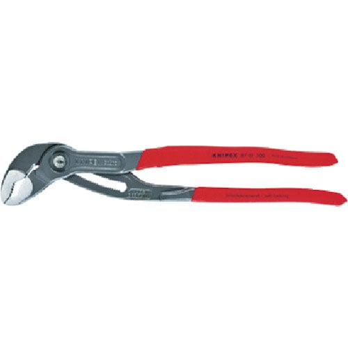 ＫＮＩＰＥＸ　ウォーターポンププライヤー　コブラ　ソフトプラスチックハンドル　３００ｍｍ＿