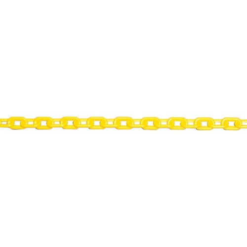 ユニット プラスチックチェーン 黄色 3m_