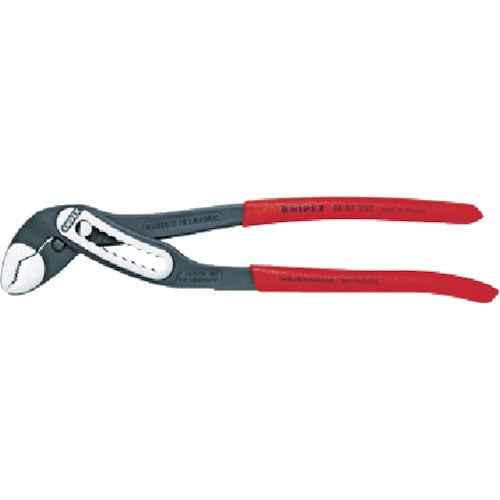 ＫＮＩＰＥＸ　ウォーターポンププライヤー　アリゲーター　ソフトプラスチックハンドル　２５０ｍｍ＿