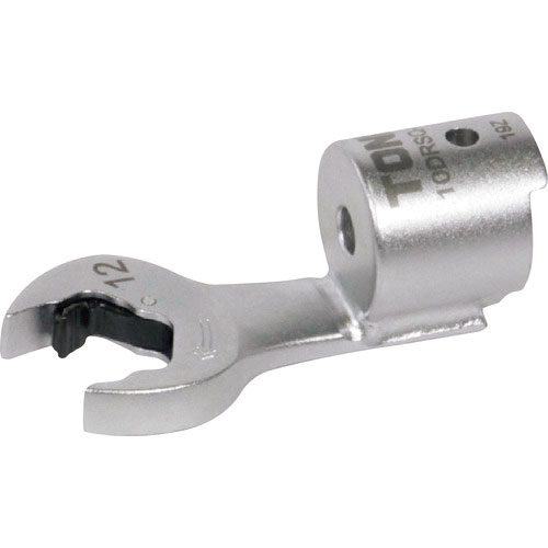 ＴＯＮＥ　差替式トルクレンチ用クイックスパナヘッド　全長４３．８ｍｍ　厚さ４．８ｍｍ＿