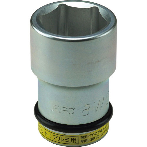 FPC インパクト用スーパースリムソケット セミロングソケット 6角 差込角25.4mm 対辺38m_