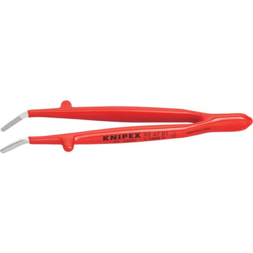 ＫＮＩＰＥＸ　絶縁汎用ピンセット　１３０ＭＭ＿