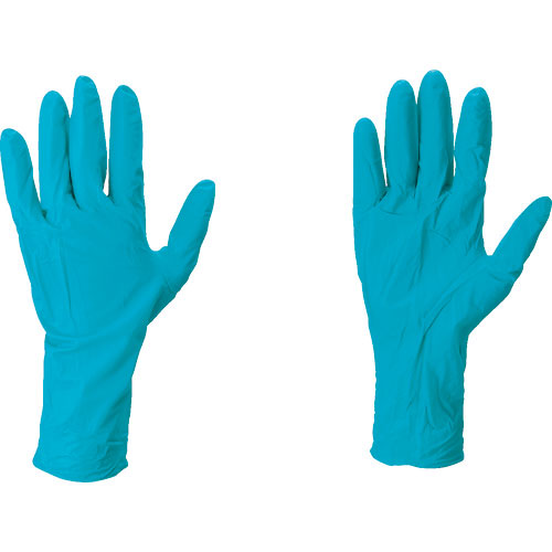 アンセル　耐薬品ニトリルゴム使い捨て手袋　タッチエヌタフ　９２－６０５　ＸＬサイズ　（１００枚入）＿