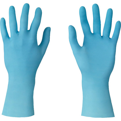 アンセル　耐薬品ニトリルゴム使い捨て手袋　タッチエヌタフ　９２－６６５　Ｓサイズ　（１００枚入）＿