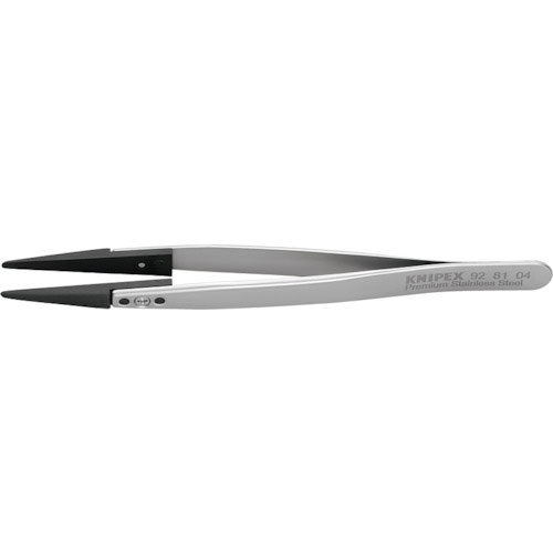 KNIPEX ESDチップ交換式ピンセット 130mm_