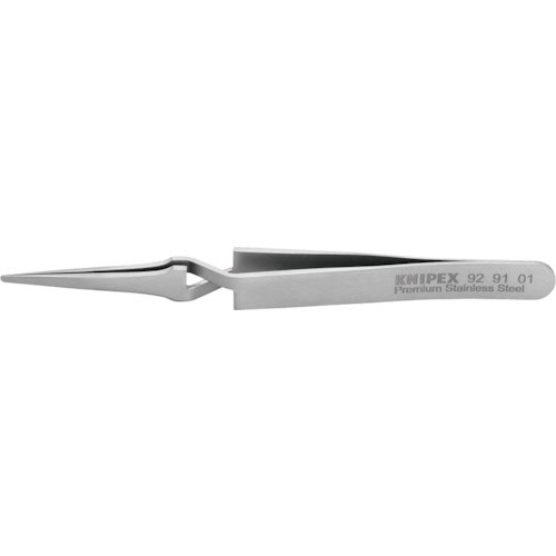 ＫＮＩＰＥＸ　逆作用ピンセット（ＩＮＯＸ）　１２０ｍｍ＿