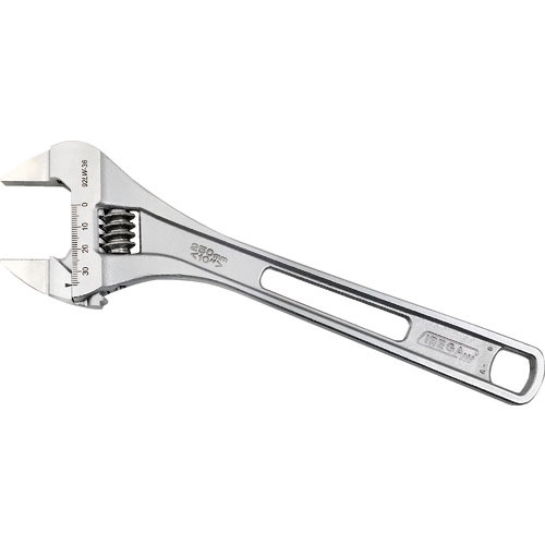 ＩＲＥＧＡ　軽量モンキーレンチ　９２ＬＷ　全長２６０ｍｍ　最大口開き３６ｍｍ＿