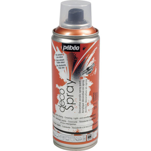 ペベオ DIY用デコスプレー 200ml パール色 NO.870コッパー_
