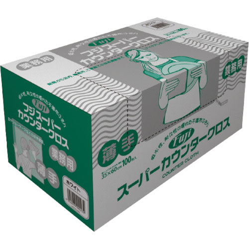 フジ　フジスーパーカウンタークロス　薄手　ブルー＿