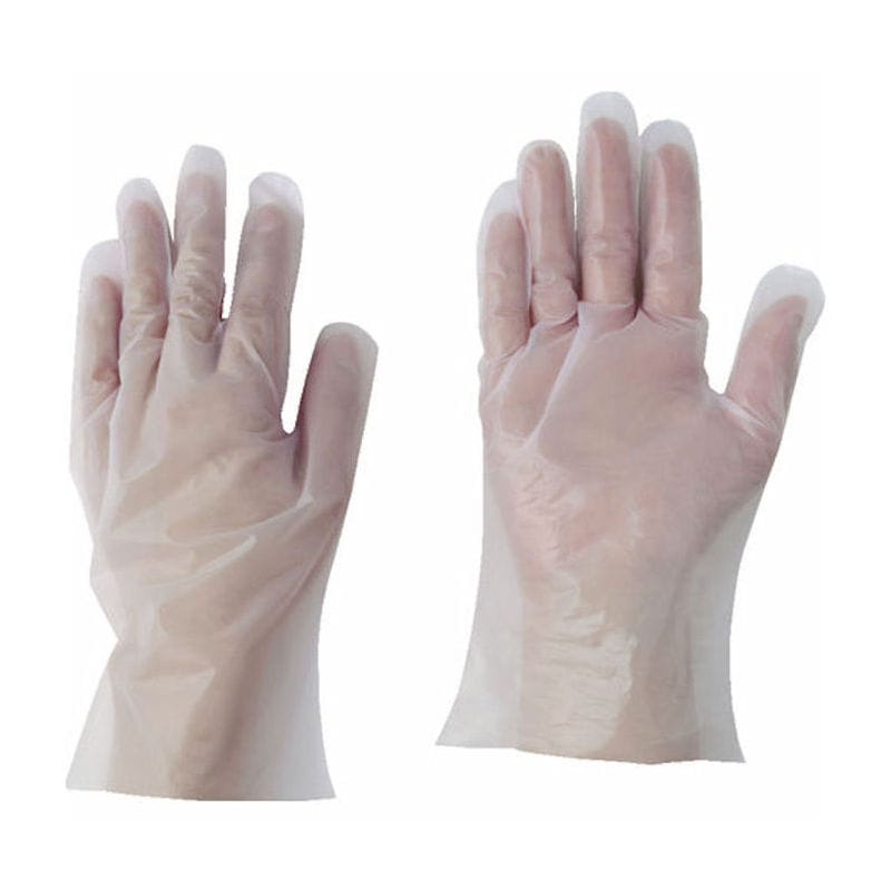 ＡＳ　ラボランサニメント手袋（ＰＥ・厚手タイプ）Ｌ　１１箱入り＿