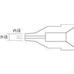 白光 はんだ除去器用交換パーツ ノズル 内径1.0mm S型 適合機種474/475/701/808_