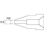 白光　はんだ除去器用交換パーツ　ノズル　内径１．０ｍｍ　適合機種４７４／４７５／７０１／８０８＿