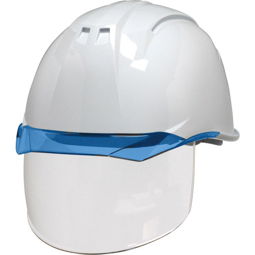 ＤＩＣ　透明バイザーヘルメット（シールド面付）　ＡＡ１１ＥＶＯ－ＣＳ　ＫＰ　白／ブルー＿