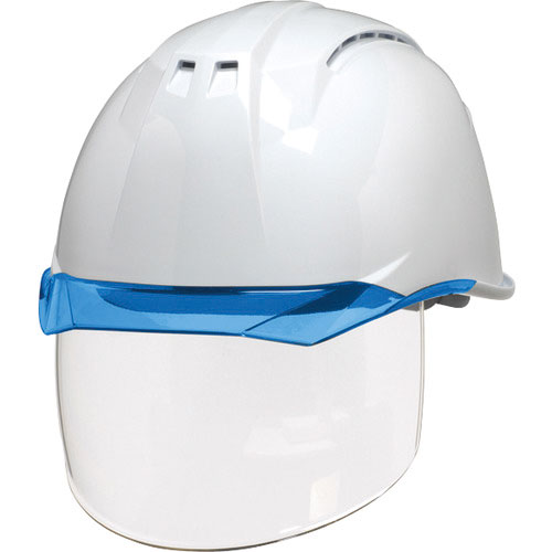 ＤＩＣ　透明バイザーヘルメット（シールド面付）　ＡＡ１１ＥＶＯ－ＣＳＷ　ＫＰ　白／ブルー＿