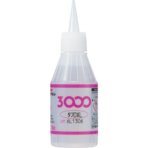 セメダイン 瞬間接着剤 3000DXL(高強度・耐衝撃タイプ) 50g AC-050_