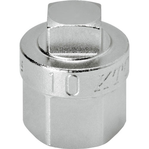 ＫＴＣ　９．５ｓｑ．ドレンプラグソケット　対辺寸法１０．０ｍｍ　差込角９．５ｍｍ　全長２３ｍｍ＿