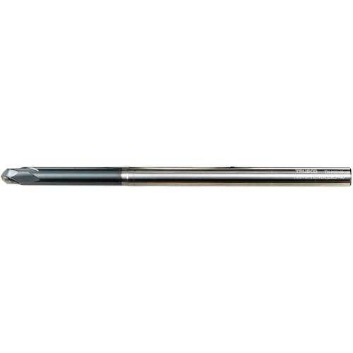 ＴＲＵＳＣＯ　エンドミル　超硬ロングネックボールエンドミル（２枚刃）Ｒ１．２５Ｘ２５＿