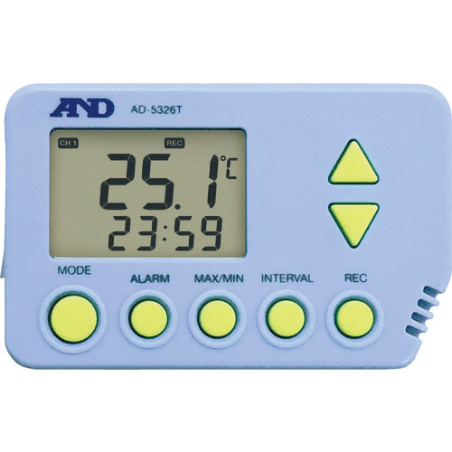 Ａ＆Ｄ　デジタル温度データロガー　ＡＤ－５３２６Ｔ＿