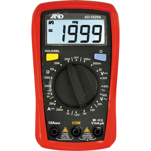 A&D デジタルマルチメーター AD-5529A_