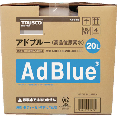 ＴＲＵＳＣＯ　アドブルーＡｄＢｌｕｅ（高品位尿素水）　２０Ｌ＿