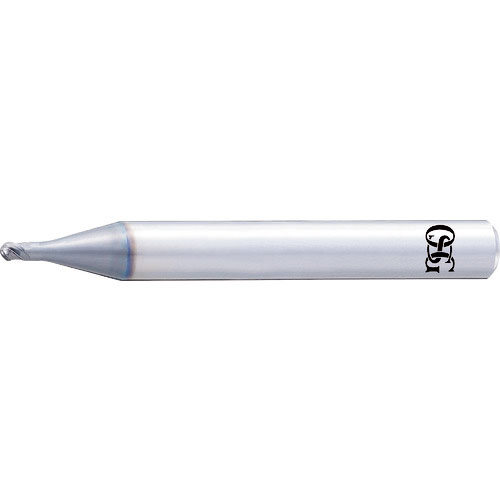 OSG 超硬ボールエンドミル 高硬度鋼用高能率型 4刃 AE-BM-H ボール半径1.5mm 刃径3_