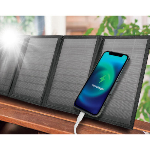 エアージェイ ソーラー充電器14WBK_