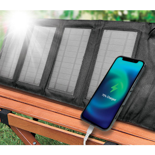 エアージェイ ソーラー充電器7WBK_