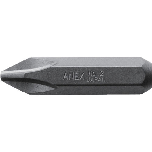 アネックス インパクトドライバー用ビット10本組+2×36 対辺8mm六角軸_