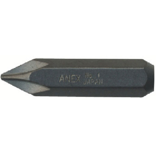 アネックス　インパクトドライバー用ビット　＋１×３６　対辺８ｍｍ六角軸＿