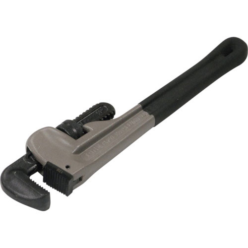 TONE パイプレンチ(アルミ製) 全長327mm 口開き70mm_