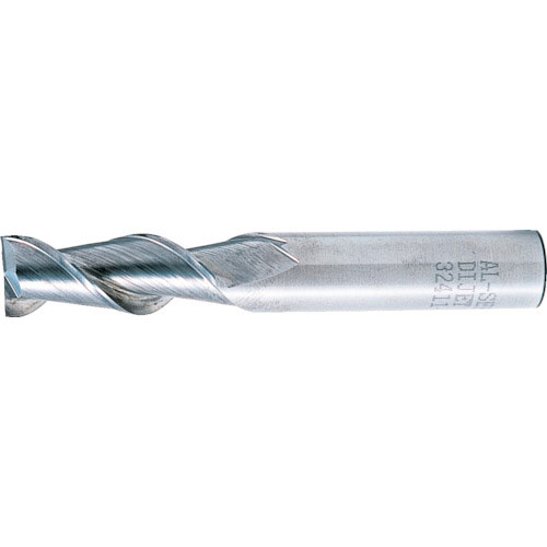 ダイジェット アルミ加工用ソリッドスクエアエンドミル(2枚刃・レギュラー刃長) 7.0mm_