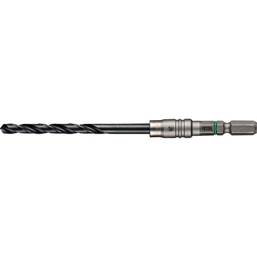 ベッセル クッションドリル(鉄工用)3本組 Φ5.0 全長120mm_