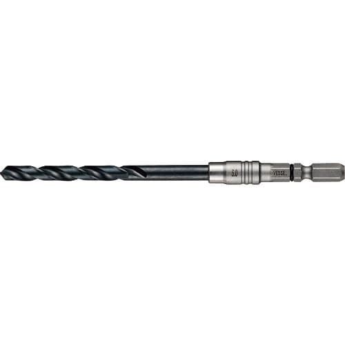 ベッセル クッションドリル(鉄工用)3本組 Φ6.0 全長127mm_