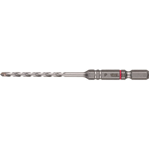ベッセル 磁器タイル用ドリル APD ドリル径:3.5mm 有効長:45mm_