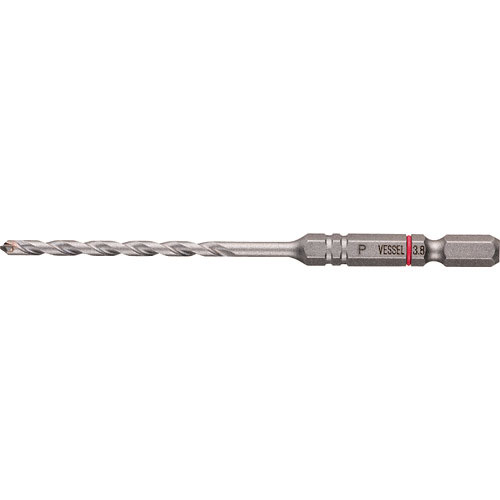 ベッセル 磁器タイル用ドリル APD ドリル径:3.8mm 有効長:50mm_