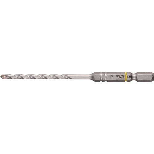 ベッセル 磁器タイル用ドリル APD ドリル径:4.0mm 有効長:50mm_