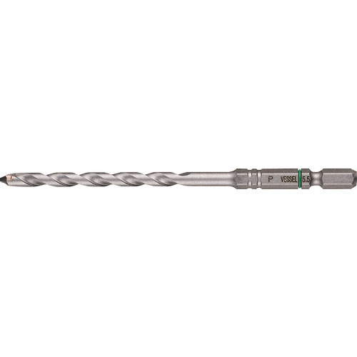 ベッセル 磁器タイル用ドリル APD ドリル径:5.5mm 有効長:65mm_