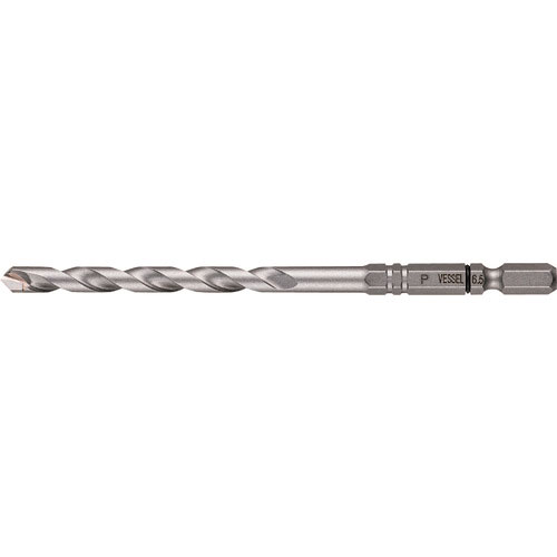 ベッセル 磁器タイル用ドリル APD ドリル径:6.5mm 有効長:65mm_