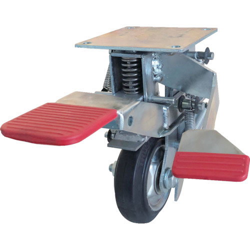 TRUSCO 前進アシスト機構付き台車ストッパー 150Φ用_ TRUSCO 前進アシスト機構付き台車ストッパー 150Φ用_