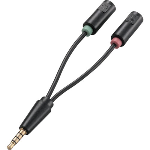 エレコム ヘッドセット用φ3.5mm変換ケーブル_
