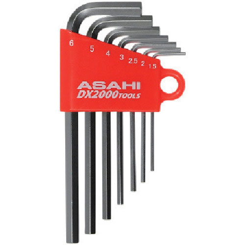 ＡＳＨ　めっき六角棒レンチセット７本組＿