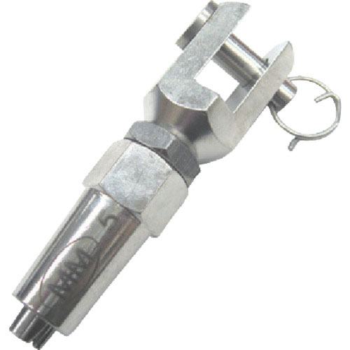 水本 ジョイント ステンレス ロックターミナルフォーク 奥行8×幅21×高さ11.2mm_
